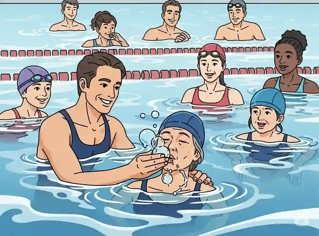 수영 호흡이 어려운 사람을 위한 단계별 연습법