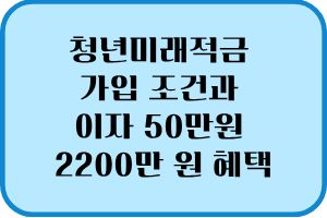 청년미래적금 1 1